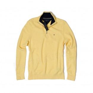 Tommy Hilfiger Sweter Meski -Half Zip Sweater 